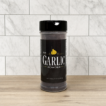 Bottle of Savor Black Garlic Powder