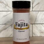 Bottle of Savor Fajita Especial seasoning
