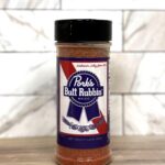 Bottle of Savor Pork's Butt Rubbin' Best seasoning